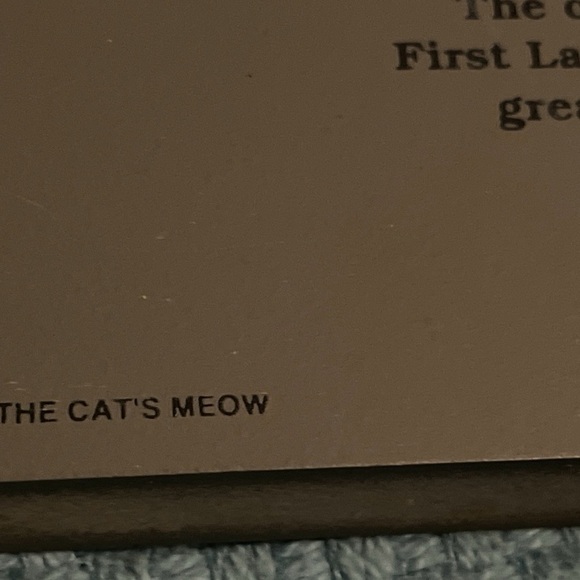 Vintage 1995 CAT'S MEOW ELEANOR ROOSEVELT'S HOME WOOD CUT SHELF SITTER - Picture 4 of 6